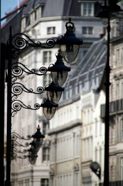 Londra şehir merkezinde şehir manzarası