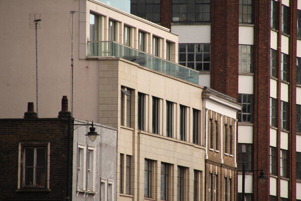 Urban view in the city of London