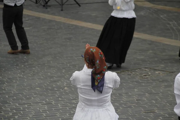 Danza Popolare Portoghese Festival Strada — Foto Stock