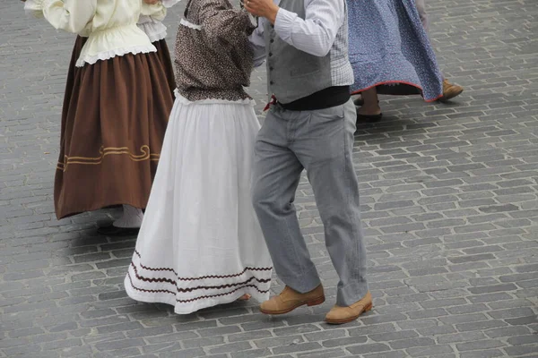 Danza Popolare Portoghese Festival Strada — Foto Stock