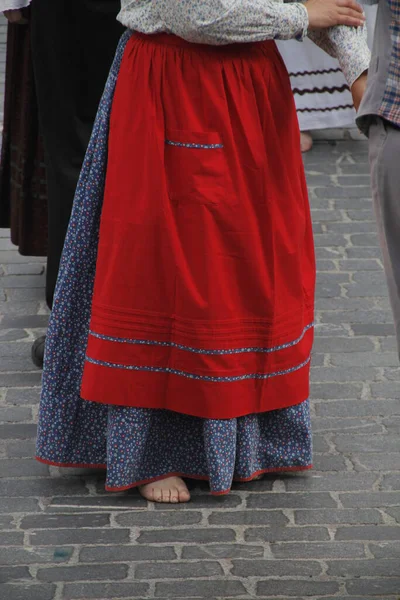 Danza Popolare Portoghese Festival Strada — Foto Stock