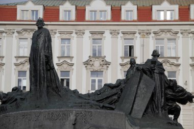 Prag şehrinin mimarisi.