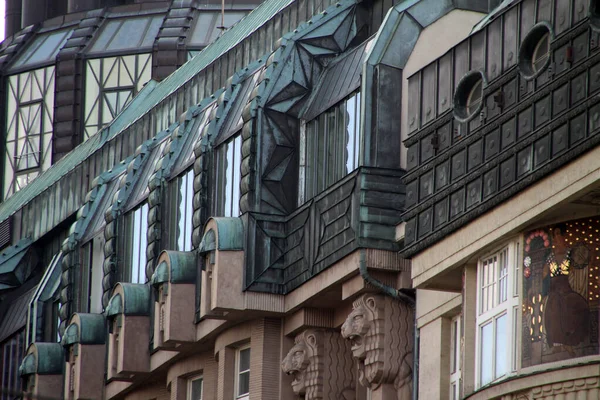 Architektura Miasta Praga — Zdjęcie stockowe
