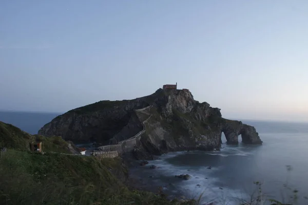 San Juan Gaztelugatxe Χώρα Των Βάσκων — Φωτογραφία Αρχείου