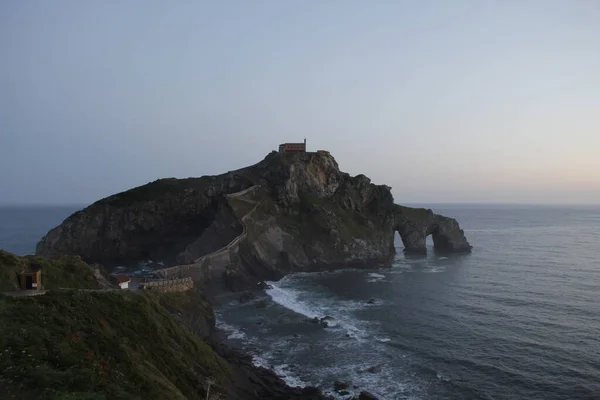 San Juan Gaztelugatxe Baskenland — Stockfoto