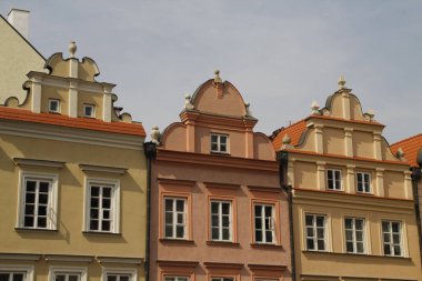 Varşova 'nın eski bir kasabasında