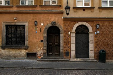 Varşova 'nın eski bir kasabasında