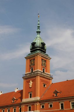 Varşova 'nın eski bir kasabasında