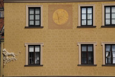 Varşova 'nın eski bir kasabasında