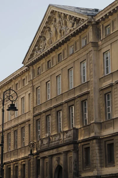 Byggnad Gamla Stan Warszawa — Stockfoto