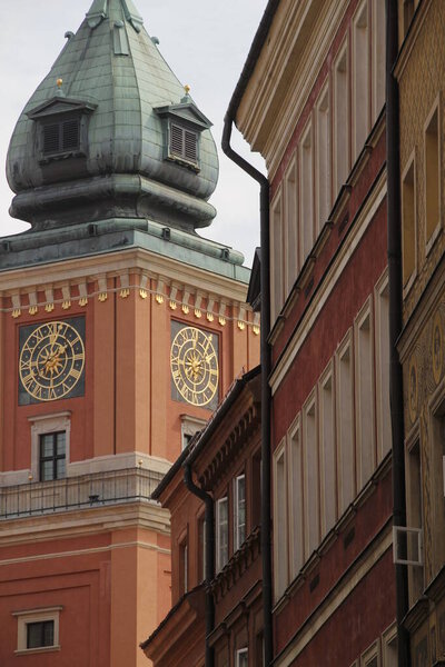 Building in the old town of Warsaw
