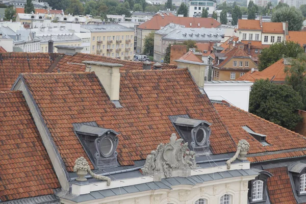 Byggnad Gamla Stan Warszawa — Stockfoto