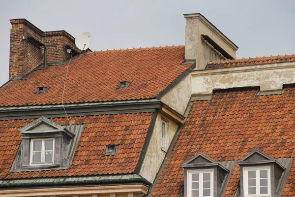 Gebäude Der Warschauer Altstadt — Stockfoto