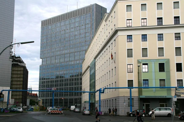 Архитектура Центре Берлина — стоковое фото