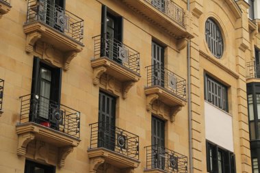 San Sebastian şehrinde şehir manzarası