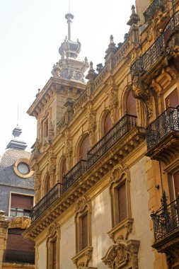 San Sebastian şehrinde şehir manzarası