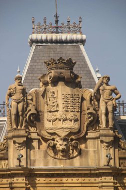 San Sebastian şehrinde şehir manzarası