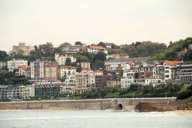 San Sebastian şehrinde şehir manzarası