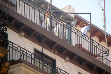 San Sebastian şehrinde şehir manzarası