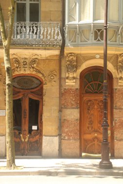 San Sebastian şehrinde şehir manzarası