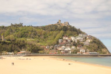 San Sebastian şehrinde şehir manzarası