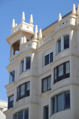 San Sebastian şehrinde şehir manzarası