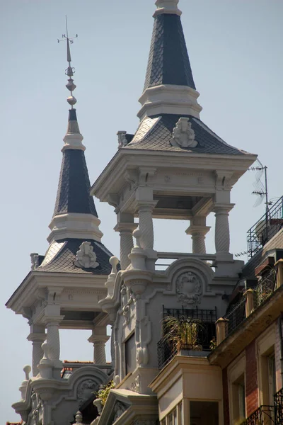 San Sebastian şehrinde şehir manzarası