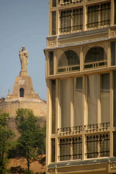 San Sebastian şehrinde şehir manzarası