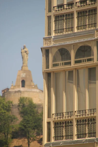 San Sebastian şehrinde şehir manzarası