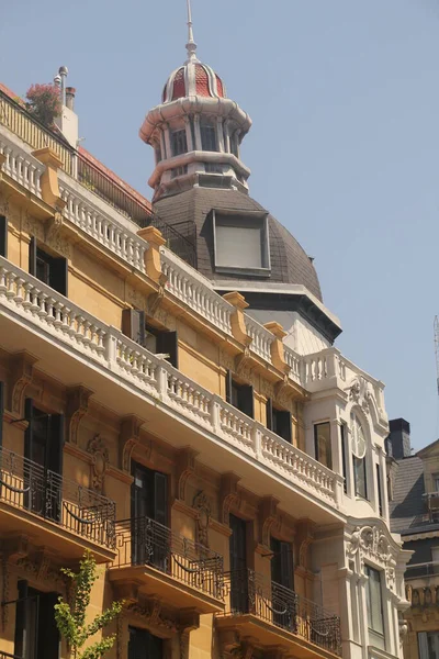 San Sebastian şehrinde şehir manzarası