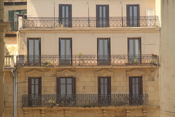 Vista Urbana Cidade San Sebastian — Fotografia de Stock