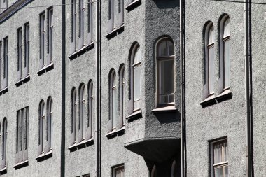 Helsinki şehrinin mimarisi.