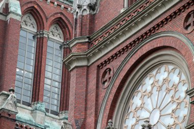 Helsinki şehrinin mimarisi.