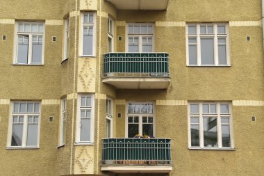 Helsinki şehrinin mimarisi.