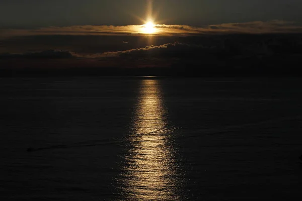 Dusk Sea Summer Day — Stock Photo, Image