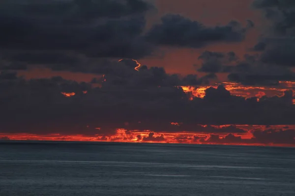 Crepúsculo Mar Dia Verão — Fotografia de Stock