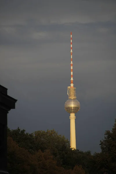 Fernsehturm Alexanderplatz Berlin — Stockfoto