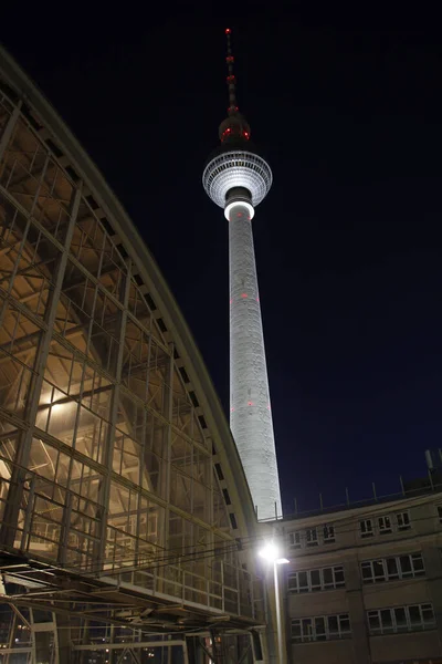 Torony Alexanderplatz Berlin — Stock Fotó