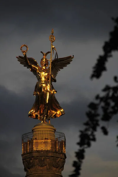 Zafer Sütunu Charlottenburg Berlin — Stok fotoğraf