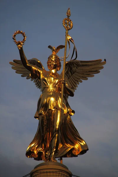 Siegessäule Berlin Charlottenburg — Stockfoto