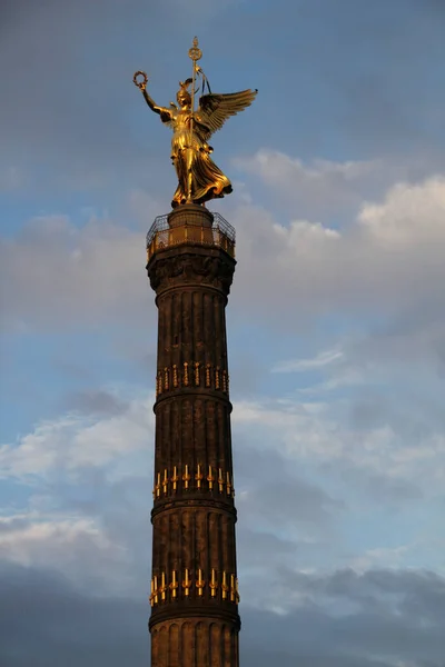 Siegessäule Berlin Charlottenburg — Stockfoto