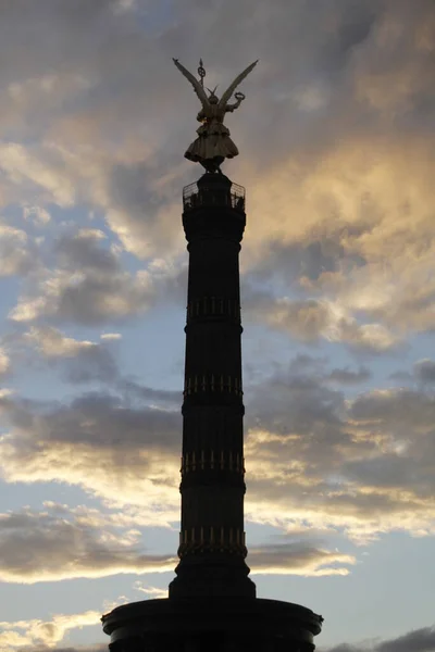 Coluna Vitória Charlottenburg Berlim — Fotografia de Stock