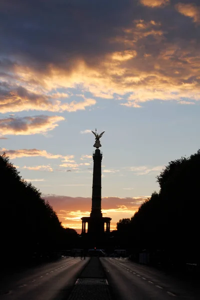 Coluna Vitória Charlottenburg Berlim — Fotografia de Stock