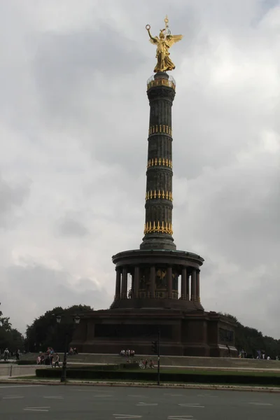 Zafer Sütunu Charlottenburg Berlin — Stok fotoğraf