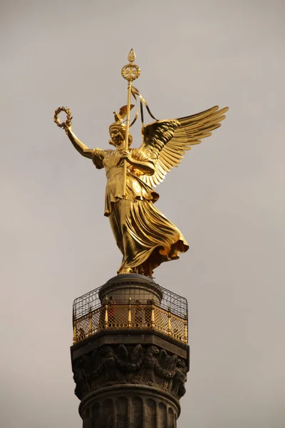 Zafer Sütunu Charlottenburg Berlin — Stok fotoğraf