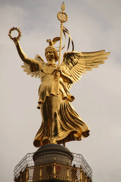 Siegessäule Berlin Charlottenburg — Stockfoto