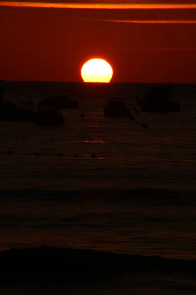 Bahía San Sebastián Atardecer — Foto de Stock