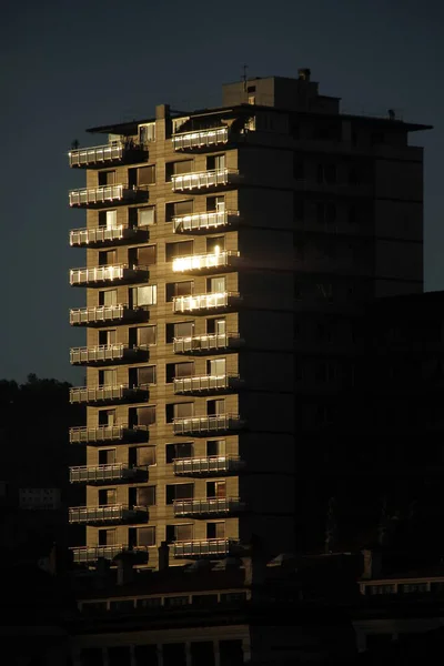 Здание Районе Бильбао — стоковое фото