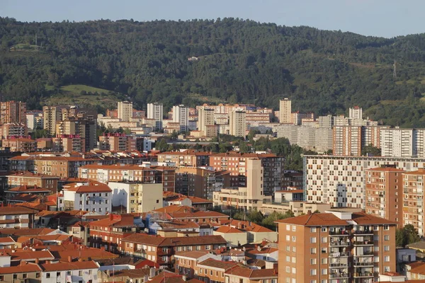 Byggnad Ett Område Bilbao — Stockfoto