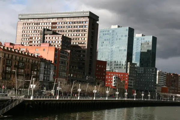 Edificio Barrio Bilbao — Foto de Stock